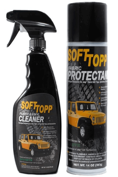 Soft Top Fabric & Vinyl Cleaner & Protectant Kit