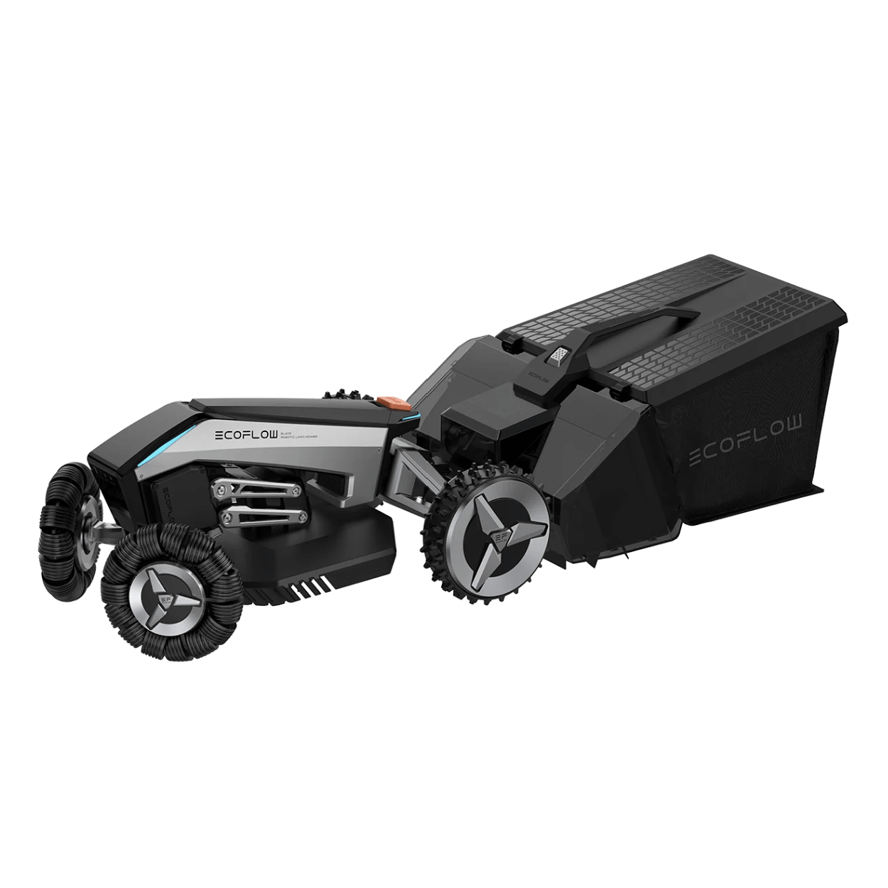 EcoFlow BLADE Robotic Lawn Mower and Sweeper Kit - 21.6 V Lithium Ion  Battery, Wire-Free Boundaries, Auto-Route Planning with GPS, RTK Smart  Obstacle Avoidance, Water-Resistant Anti-Theft Auto Lock Ro